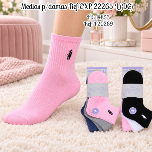 Medias p/damas Ref:EXP-22265-L (DC)