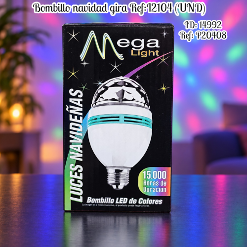 Bombillo navidad gira Ref:I2104 (UND)