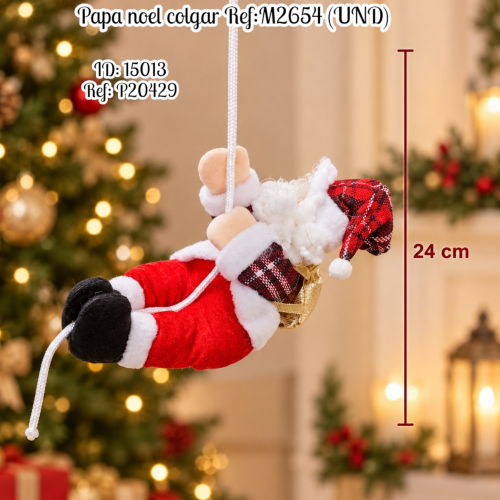 Papa noel colgar Ref:M2654 (UND)
