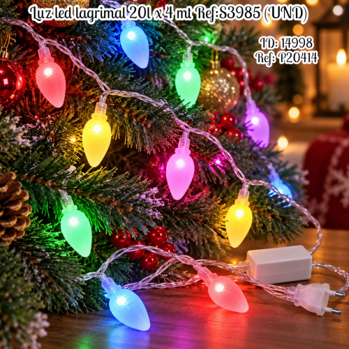 Luz led lagrimal 20l x 4 mt Ref:S3985 (UND)