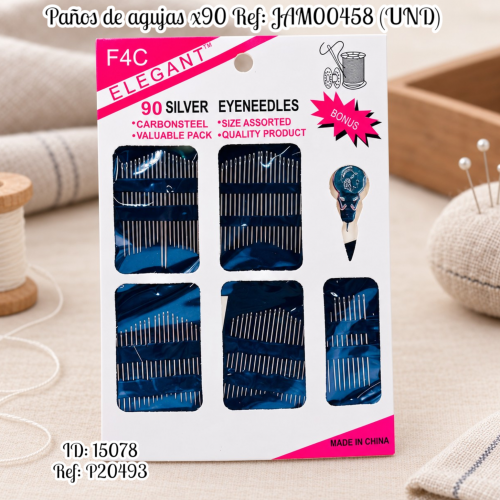 Paños de agujas x90 Ref: JAM00458 (UND)