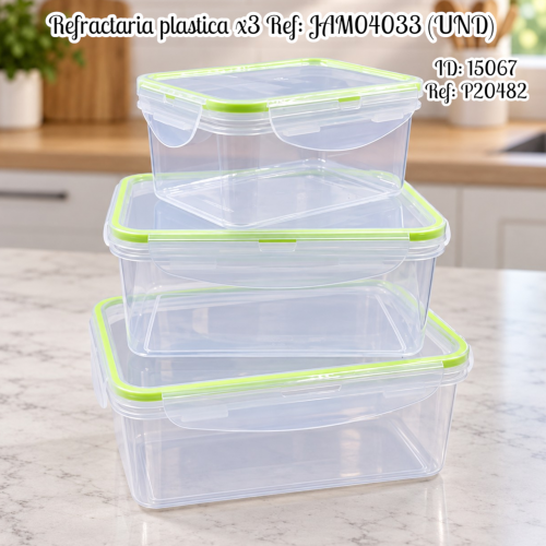Refractaria plastica x3 Ref: JAM04033 (UND)