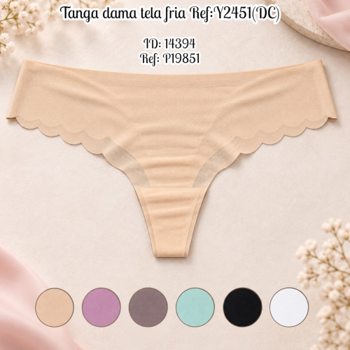 Tanga dama tela fria Ref:Y2451(DC)