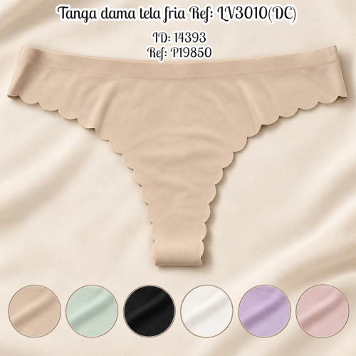 Tanga dama tela fria  Ref: LV3010(DC)