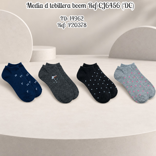 Media d tobillera boom al por mayor – Ref. CJ6456