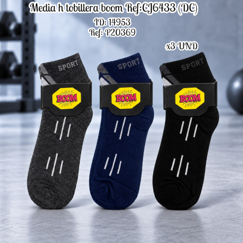 Media h tobillera boom al por mayor – Ref. CJ6433