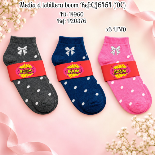 Media d tobillera boom al por mayor – Ref. CJ6454