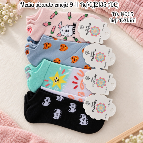 Media pisando emojis 9-11 al por mayor – Ref. CJ2135