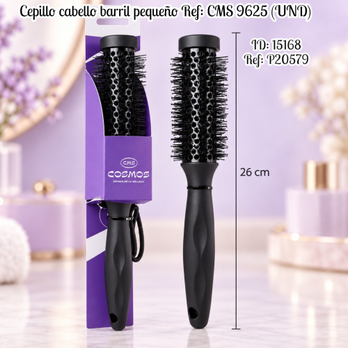 Cepillo cabello barril pequeño Ref: CMS 9625 (UND)
