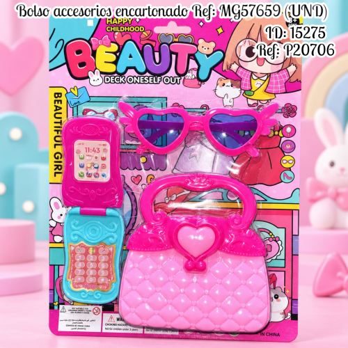 Bolso accesorios encartonado Ref: MG57659 (UND)