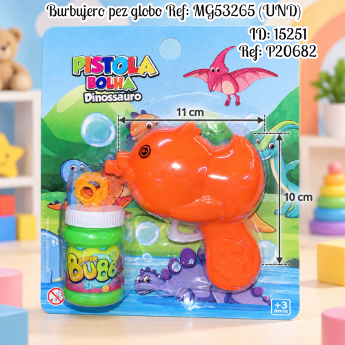 Burbujero pez globo Ref: MG53265 (UND)