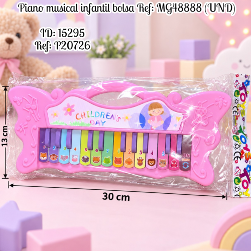 Piano musical infantil bolsa Ref: MG48888 (UND)
