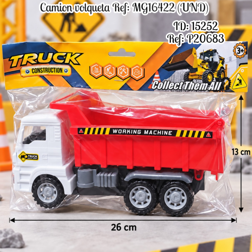 Camion volqueta Ref: MG16422 (UND)