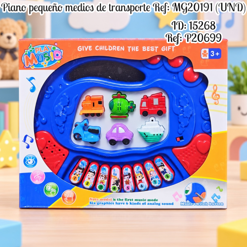 Piano pequeño medios de transporte Ref: MG20191 (UND)