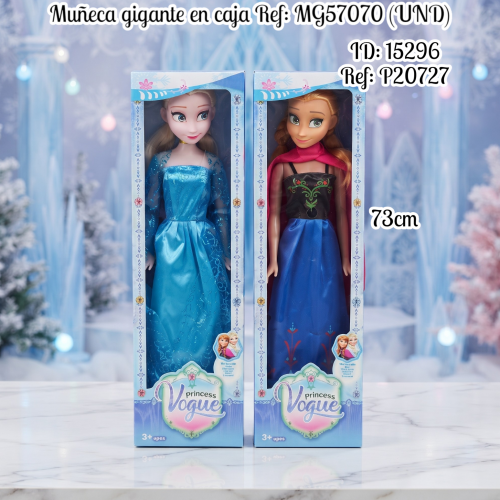Muñeca gigante en caja  Ref: MG57070 (UND)