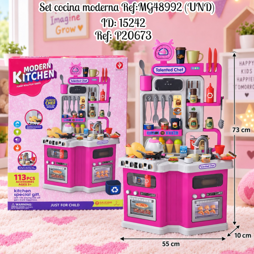Set cocina moderna Ref:MG48992 (UND)