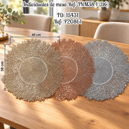 Individuales de mesa Ref: INM38-1 (DC)