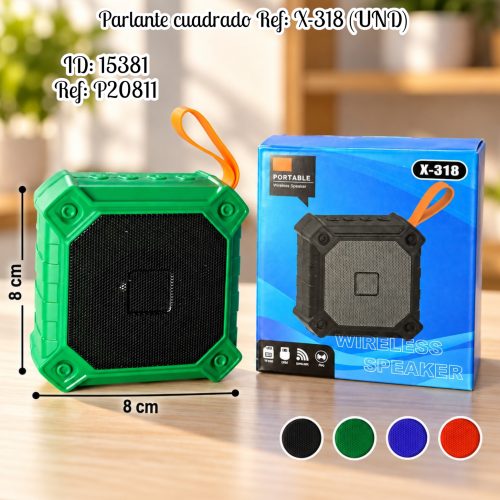 Parlante cuadrado al por mayor – Ref. X-318