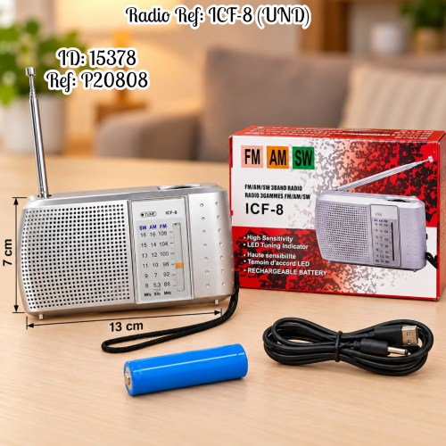 Radio al por mayor – Ref. ICF-8