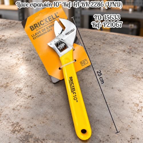 Llave  expansión 10" Ref: 1A-BK-2286 (UND)