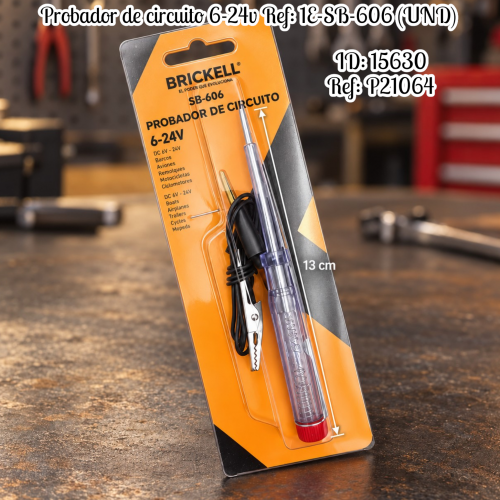 Probador de circuito 6-24v Ref: 1E-SB-606 (UND)