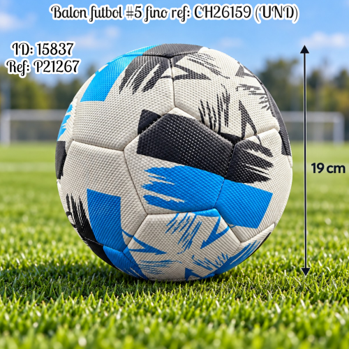 Balon futbol #5 fino ref: CH26159 (UND)