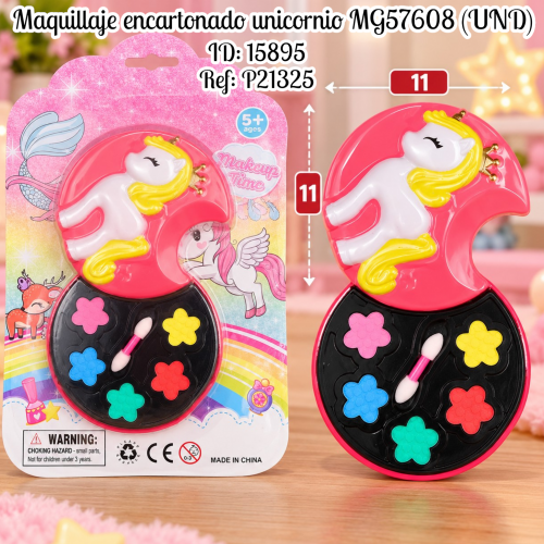 Maquillaje encartonado unicornio MG57608 (UND)
