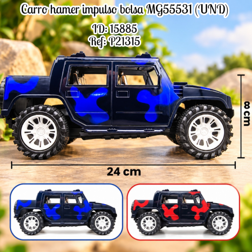Carro hamer impulso bolsa MG55531 (UND)