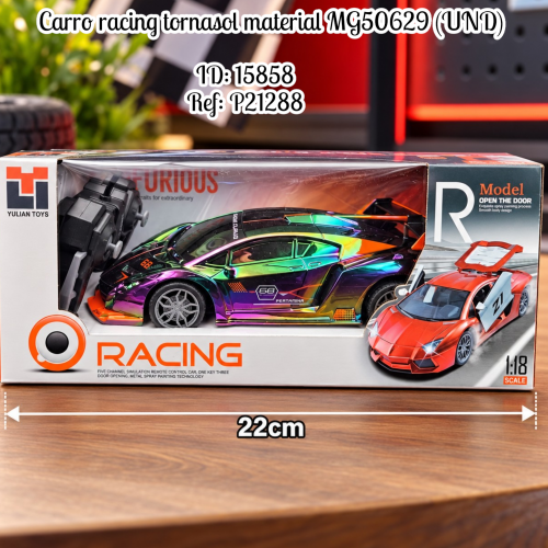 Carro racing tornasol material MG50629 (UND)