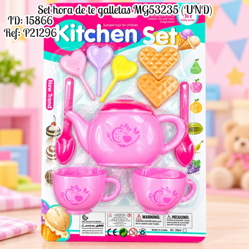 Set hora de te galletas MG53235 (UND)