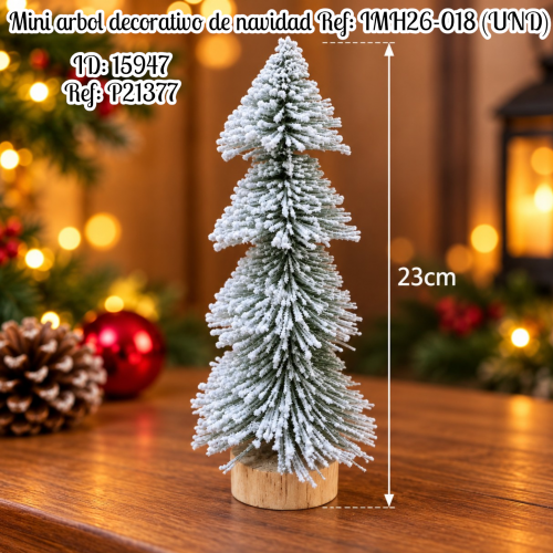 Mini arbol decorativo de navidad  Ref: IMH26-018 (UND)