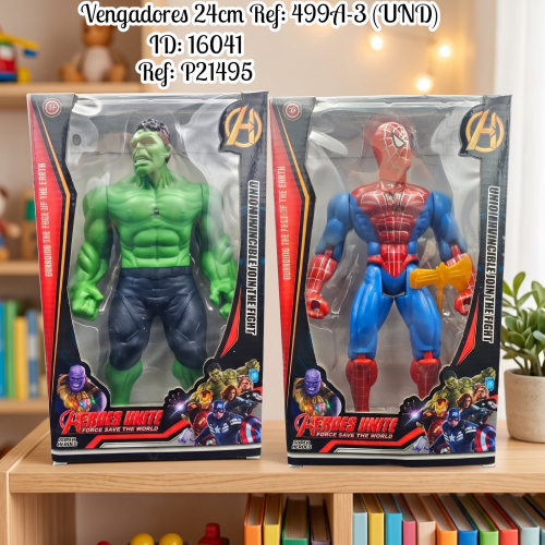 Vengadores 24cm Ref: 499A-3 (UND)