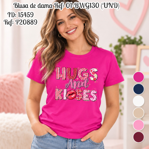 Blusa de dama al por mayor – Ref. 01-BWG130