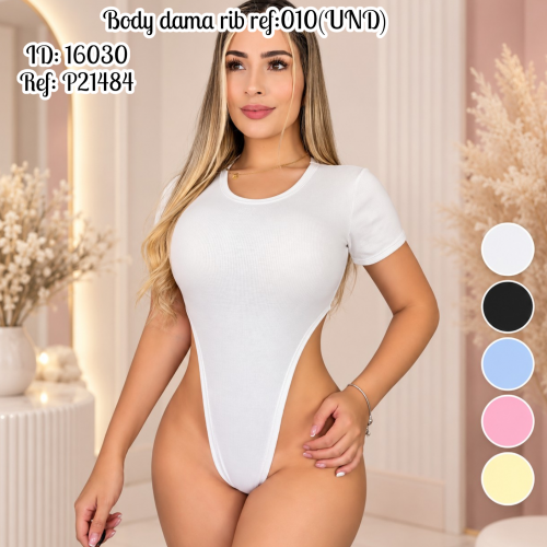 Body dama rib al por mayor – Ref. 010