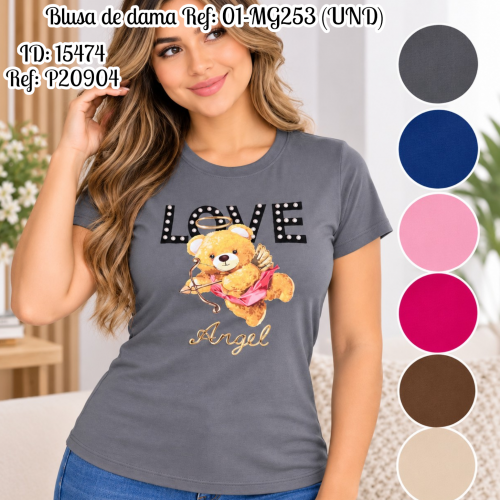 Blusa de dama al por mayor – Ref. 01-MG253