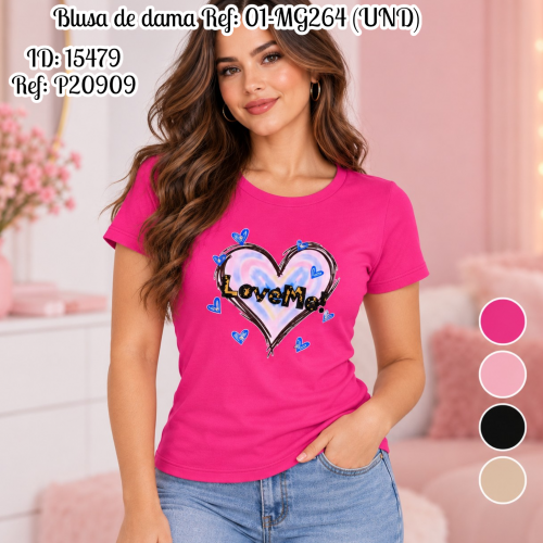 Blusa de dama al por mayor – Ref. 01-MG264