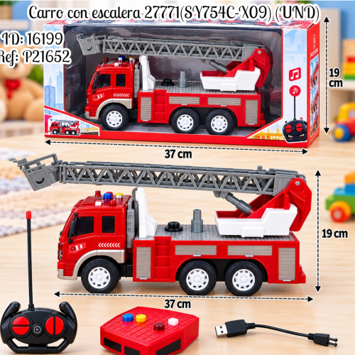 Carro con escalera 27771(SY754C-X09) (UND)