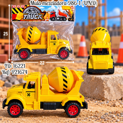 Mula mezcladora 986-1 (UND)
