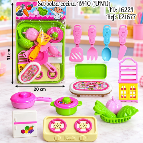 Set bolsa cocina B410 (UND)
