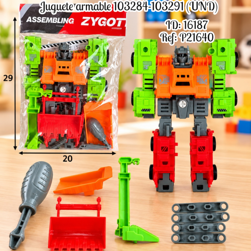 Juguete armable 103284-103291 (UND)