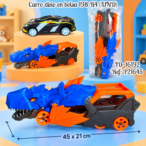 Carro dino en bolsa 198-B4 (UND)