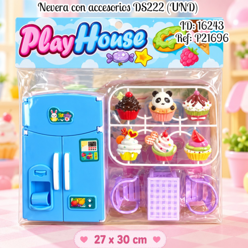 Nevera con accesorios DS222 (UND)