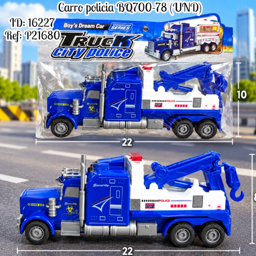 Carro policia BQ700-78 (UND)