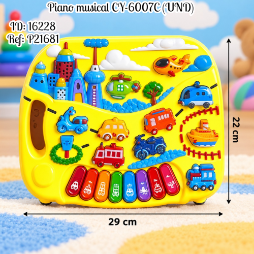 Piano musical CY-6007C (UND)