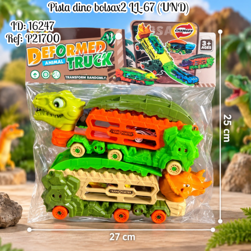 Pista dino bolsax2 LL-67 (UND)