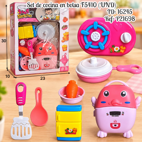 Set de cocina en bolsa al por mayor – Ref. F5410