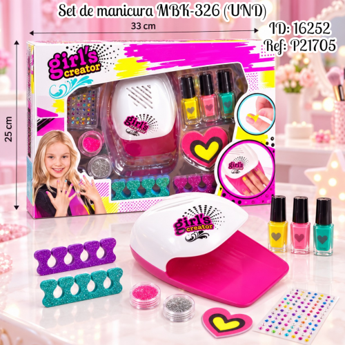 Set de manicura al por mayor – Ref. MBK-326