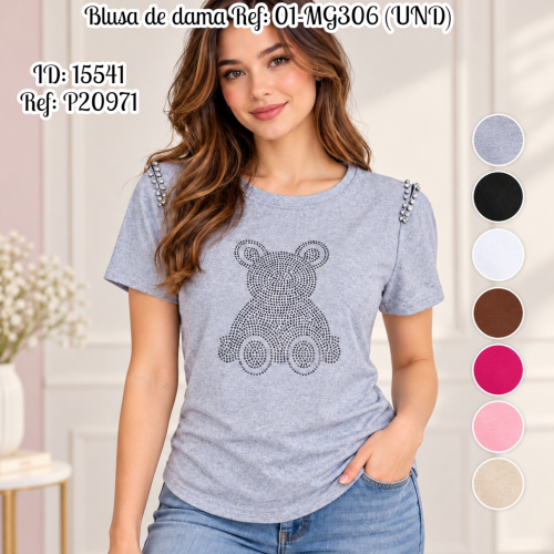 Blusa de dama al por mayor – Ref. 01-MG306