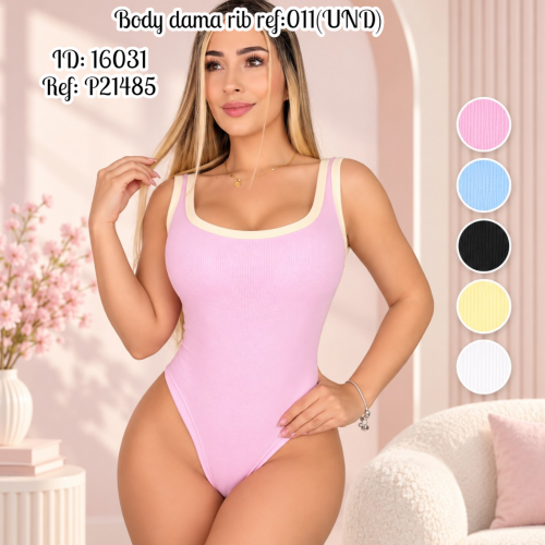 Body dama rib al por mayor – Ref. 011