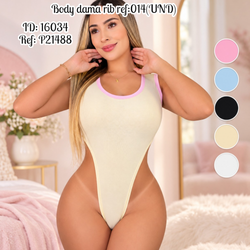 Body dama rib al por mayor – Ref. 014